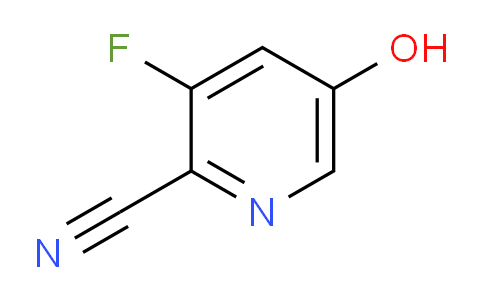 CAS No. 1211584-91-6, 3-Fluoro-5-hydroxypicolinonitrile