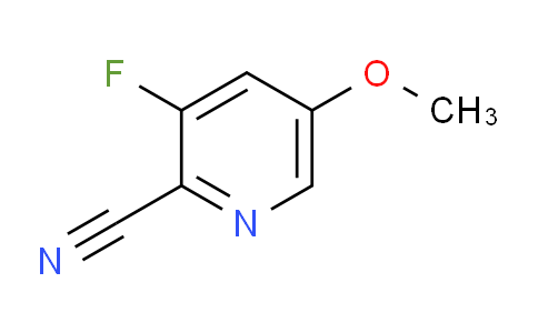 CAS No. 1211515-95-5, 3-Fluoro-5-methoxypicolinonitrile