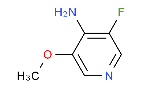 CAS No. 1804379-42-7, 3-Fluoro-5-methoxypyridin-4-amine
