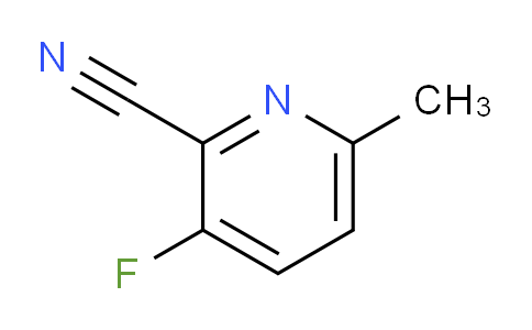 CAS No. 1211527-37-5, 3-Fluoro-6-methylpicolinonitrile