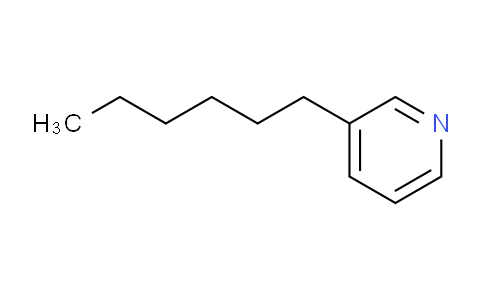 CAS No. 6311-92-8, 3-Hexylpyridine