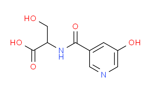 CAS No. 28854-76-4, 3-Hydroxy-2-(5-hydroxynicotinamido)propanoic acid