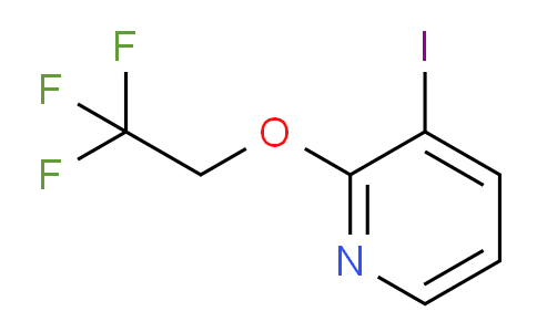 CAS No. 912761-82-1, 3-Iodo-2-(2,2,2-trifluoroethoxy)pyridine