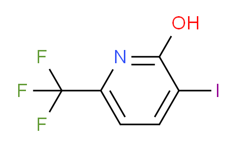 CAS No. 1206597-55-8, 3-iodo-6-(trifluoromethyl)pyridin-2-ol