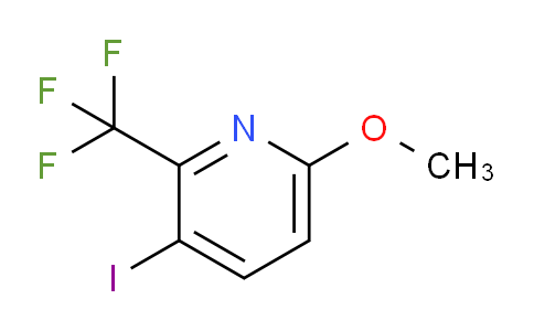 CAS No. 503184-34-7, 3-Iodo-6-methoxy-2-(trifluoromethyl)pyridine