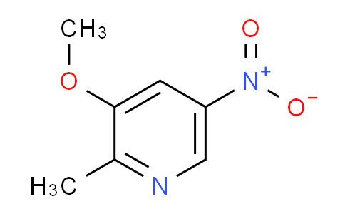 CAS No. 1806490-81-2, 3-Methoxy-2-methyl-5-nitropyridine