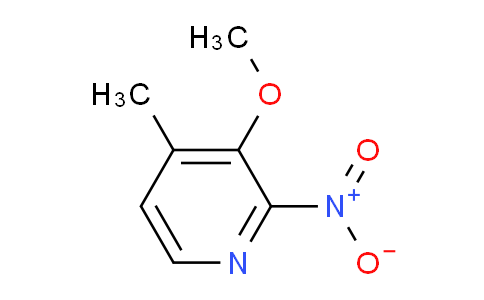 CAS No. 155789-92-7, 3-Methoxy-4-methyl-2-nitropyridine