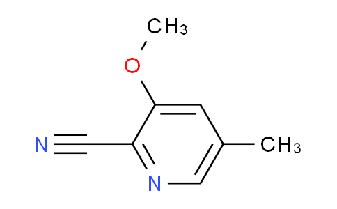 CAS No. 1242330-17-1, 3-Methoxy-5-methylpicolinonitrile
