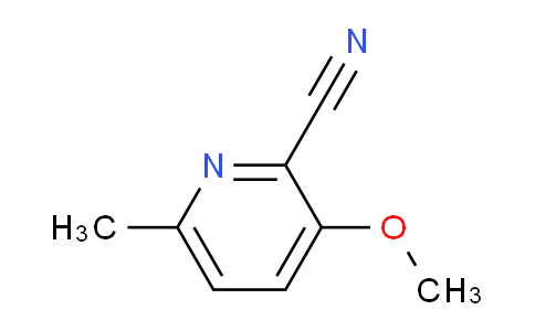 CAS No. 95109-36-7, 3-Methoxy-6-methylpicolinonitrile