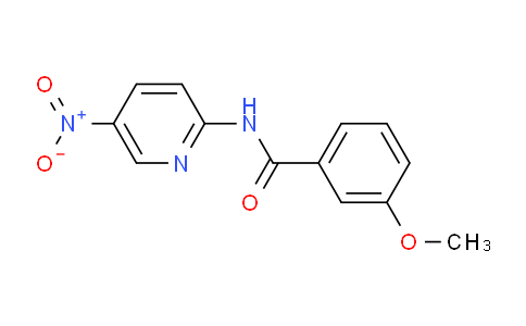 CAS No. 574721-48-5, 3-Methoxy-N-(5-nitropyridin-2-yl)benzamide