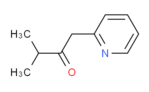 CAS No. 10330-59-3, 3-Methyl-1-(pyridin-2-yl)butan-2-one