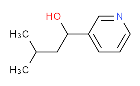 CAS No. 85126-21-2, 3-Methyl-1-(pyridin-3-yl)butan-1-ol