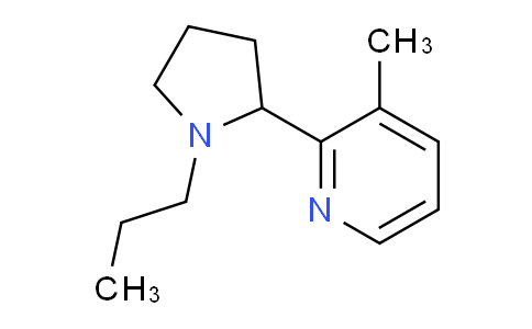 CAS No. 1352526-86-3, 3-Methyl-2-(1-propylpyrrolidin-2-yl)pyridine