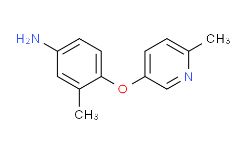 CAS No. 537705-06-9, 3-Methyl-4-((6-methylpyridin-3-yl)oxy)aniline