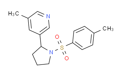 CAS No. 1352524-25-4, 3-Methyl-5-(1-tosylpyrrolidin-2-yl)pyridine