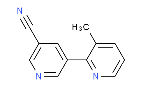 CAS No. 1346686-61-0, 3-Methyl-[2,3'-bipyridine]-5'-carbonitrile