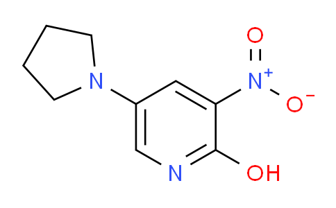 CAS No. 1706457-56-8, 3-Nitro-5-(pyrrolidin-1-yl)pyridin-2-ol