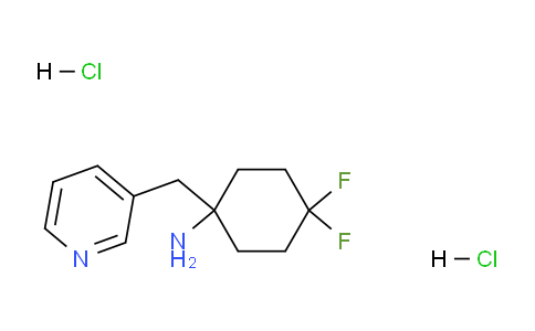 CAS No. 1380300-29-7, 4,4-Difluoro-1-(pyridin-3-ylmethyl)cyclohexanamine dihydrochloride