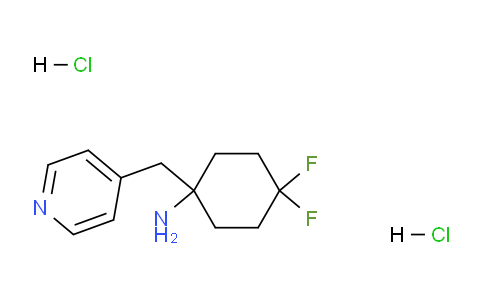 CAS No. 1380300-73-1, 4,4-Difluoro-1-(pyridin-4-ylmethyl)cyclohexanamine dihydrochloride