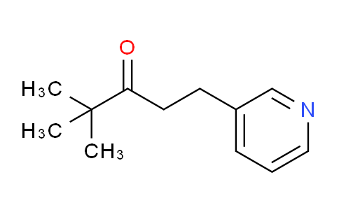 CAS No. 75749-00-7, 4,4-Dimethyl-1-(3-pyridyl)pentan-3-one