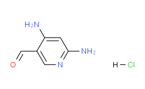 CAS No. 205313-04-8, 4,6-Diaminonicotinaldehyde hydrochloride