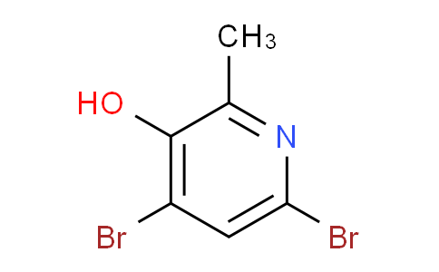 CAS No. 188923-75-3, 4,6-Dibromo-2-methylpyridin-3-ol