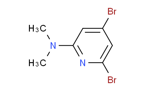 CAS No. 231287-38-0, 4,6-Dibromo-N,N-dimethylpyridin-2-amine