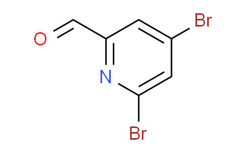 CAS No. 1060815-81-7, 4,6-Dibromopicolinaldehyde