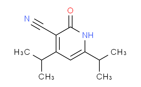 CAS No. 141860-72-2, 4,6-Diisopropyl-2-oxo-1,2-dihydropyridine-3-carbonitrile