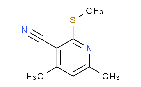 CAS No. 72456-86-1, 4,6-Dimethyl-2-(methylthio)nicotinonitrile