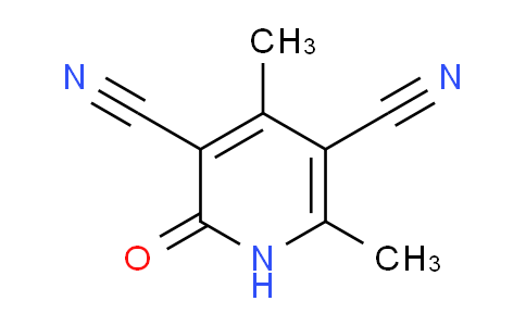 CAS No. 109703-07-3, 4,6-Dimethyl-2-oxo-1,2-dihydropyridine-3,5-dicarbonitrile