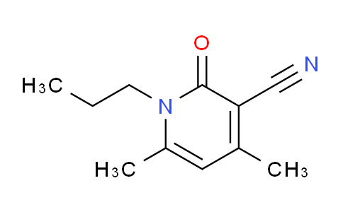 CAS No. 94341-89-6, 4,6-Dimethyl-2-oxo-1-propyl-1,2-dihydropyridine-3-carbonitrile