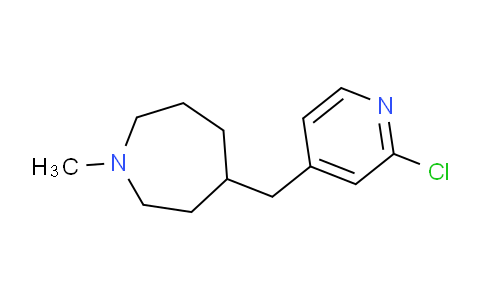 CAS No. 1316218-44-6, 4-((2-Chloropyridin-4-yl)methyl)-1-methylazepane