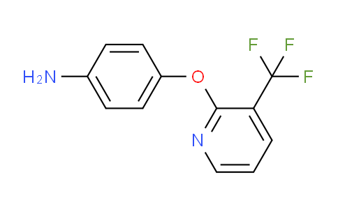 CAS No. 1086378-47-3, 4-((3-(Trifluoromethyl)pyridin-2-yl)oxy)aniline