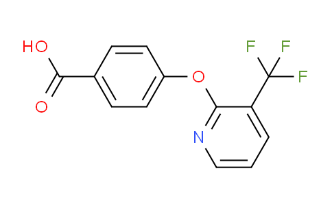 CAS No. 869109-12-6, 4-((3-(Trifluoromethyl)pyridin-2-yl)oxy)benzoic acid