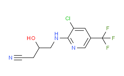 CAS No. 338966-48-6, 4-((3-Chloro-5-(trifluoromethyl)pyridin-2-yl)amino)-3-hydroxybutanenitrile