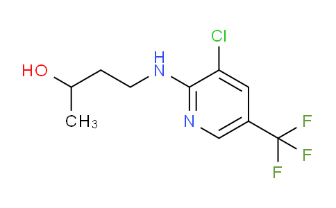 CAS No. 1220034-48-9, 4-((3-Chloro-5-(trifluoromethyl)pyridin-2-yl)amino)butan-2-ol