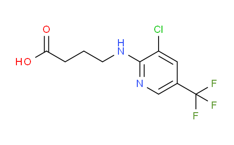 CAS No. 338770-18-6, 4-((3-Chloro-5-(trifluoromethyl)pyridin-2-yl)amino)butanoic acid