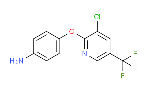 CAS No. 71422-80-5, 4-((3-Chloro-5-(trifluoromethyl)pyridin-2-yl)oxy)aniline
