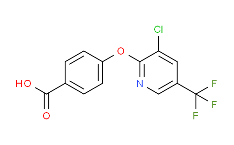 CAS No. 105626-87-7, 4-((3-Chloro-5-(trifluoromethyl)pyridin-2-yl)oxy)benzoic acid