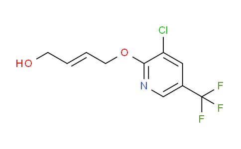 CAS No. 338772-77-3, 4-((3-Chloro-5-(trifluoromethyl)pyridin-2-yl)oxy)but-2-en-1-ol