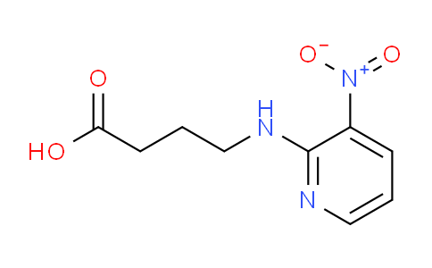 CAS No. 339101-31-4, 4-((3-Nitropyridin-2-yl)amino)butanoic acid
