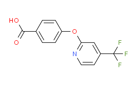 CAS No. 869109-14-8, 4-((4-(Trifluoromethyl)pyridin-2-yl)oxy)benzoic acid