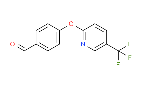 CAS No. 103962-21-6, 4-((5-(Trifluoromethyl)pyridin-2-yl)oxy)benzaldehyde
