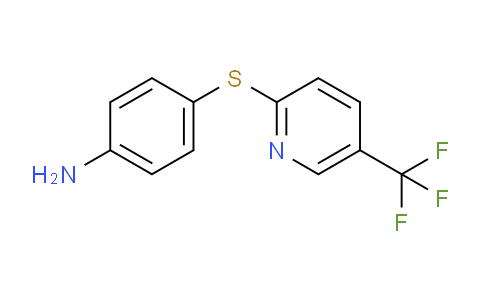 CAS No. 1019391-05-9, 4-((5-(Trifluoromethyl)pyridin-2-yl)thio)aniline