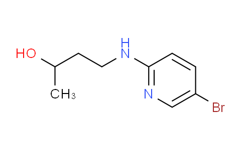 CAS No. 1220037-49-9, 4-((5-Bromopyridin-2-yl)amino)butan-2-ol