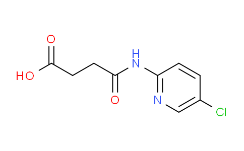 CAS No. 339005-94-6, 4-((5-Chloropyridin-2-yl)amino)-4-oxobutanoic acid