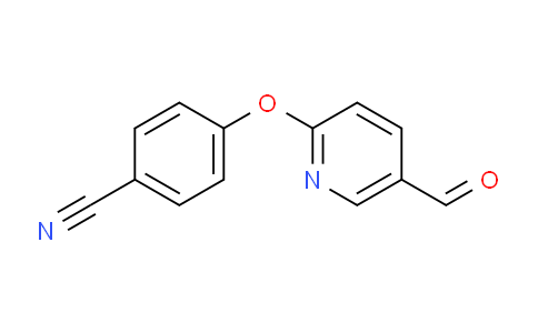 CAS No. 328547-41-7, 4-((5-Formylpyridin-2-yl)oxy)benzonitrile