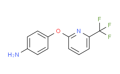 CAS No. 1086378-51-9, 4-((6-(Trifluoromethyl)pyridin-2-yl)oxy)aniline