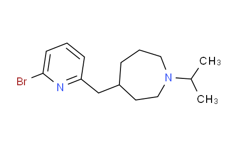 CAS No. 1361113-59-8, 4-((6-Bromopyridin-2-yl)methyl)-1-isopropylazepane